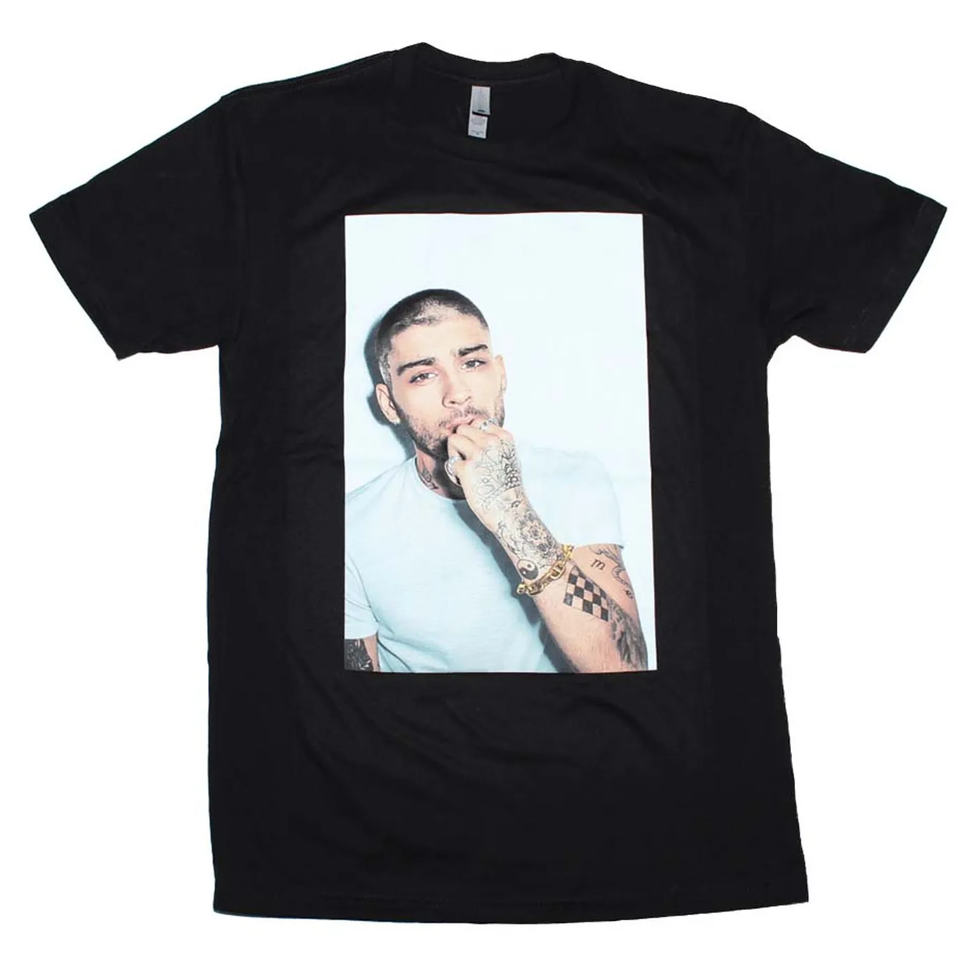 Zayn Malik T Shirt | Zayn White on White Photo T-Shirt