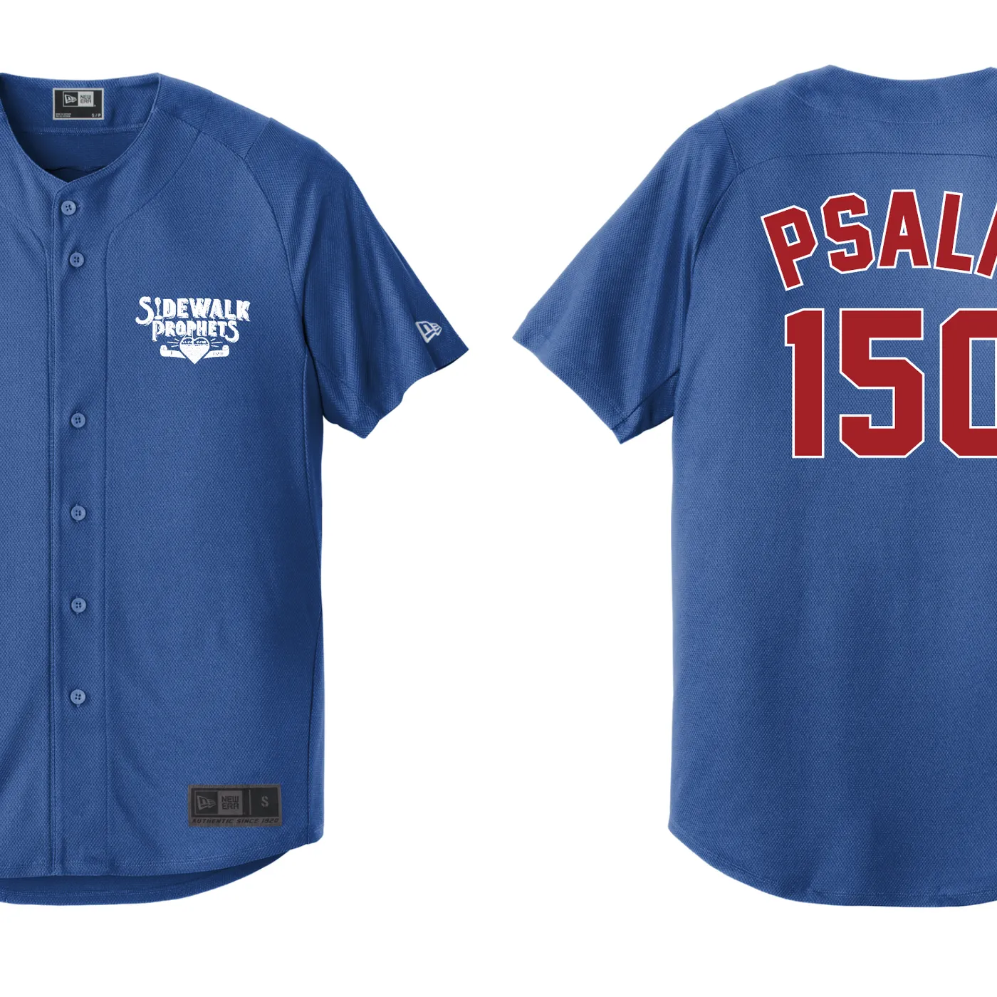 Sidewalk Prophets New Era Psalm 150 Authentic Baseball Jersey