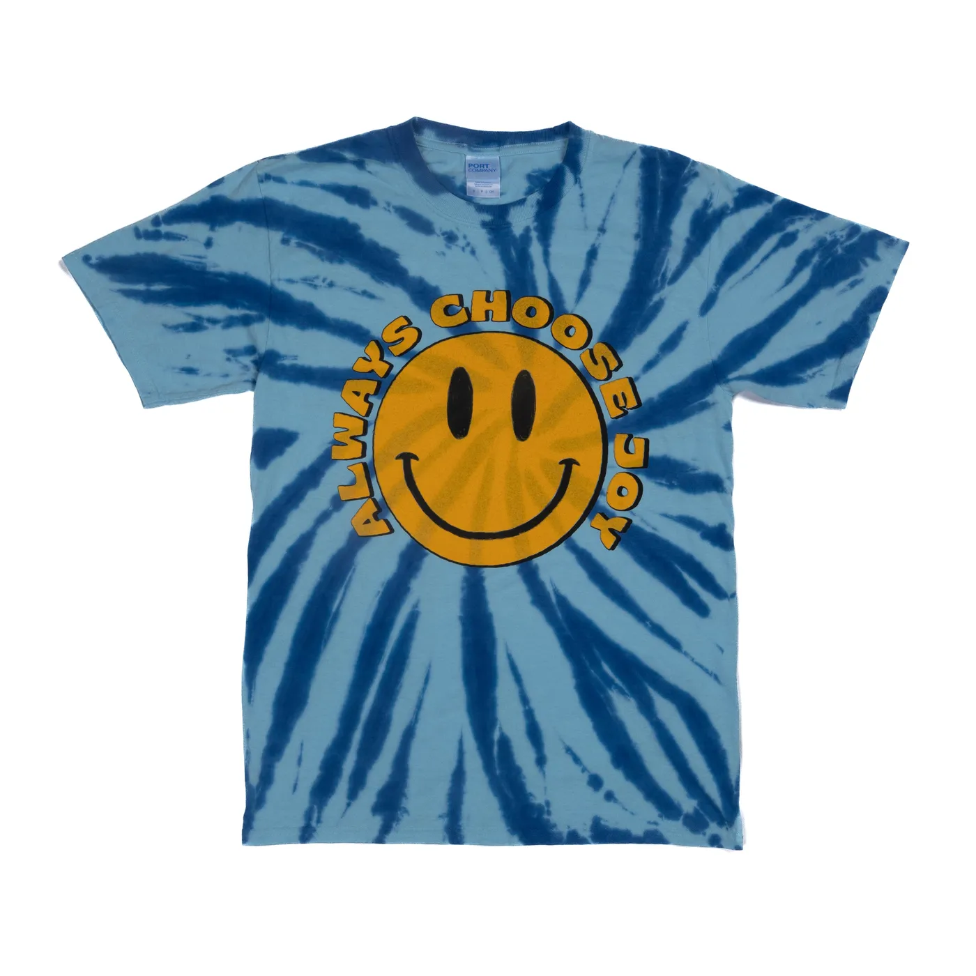 Sidewalk Prophets Always Choose Joy Tie Die Unisex Tee Shirt