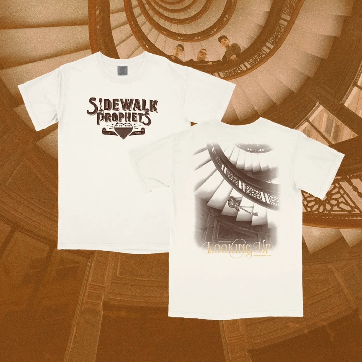 Sidewalk Prophets Looking Up Album Tee