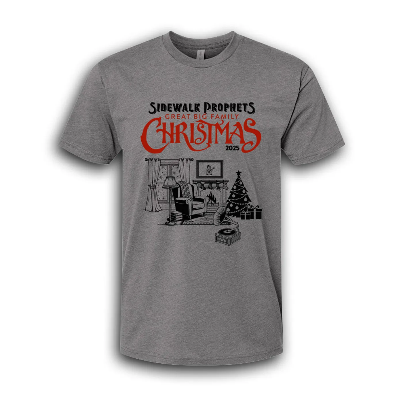 Sidewalk Prophets Great Big Family Christmas 2025 Tour Tee (Available Online Only)