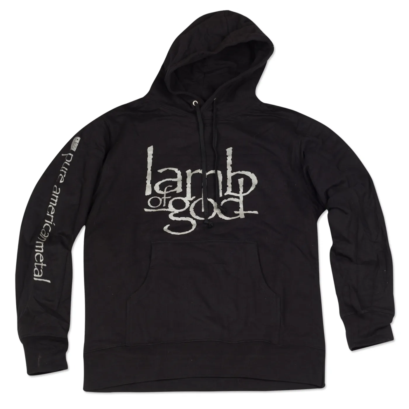 Lamb of God Silver Logo Hoodie