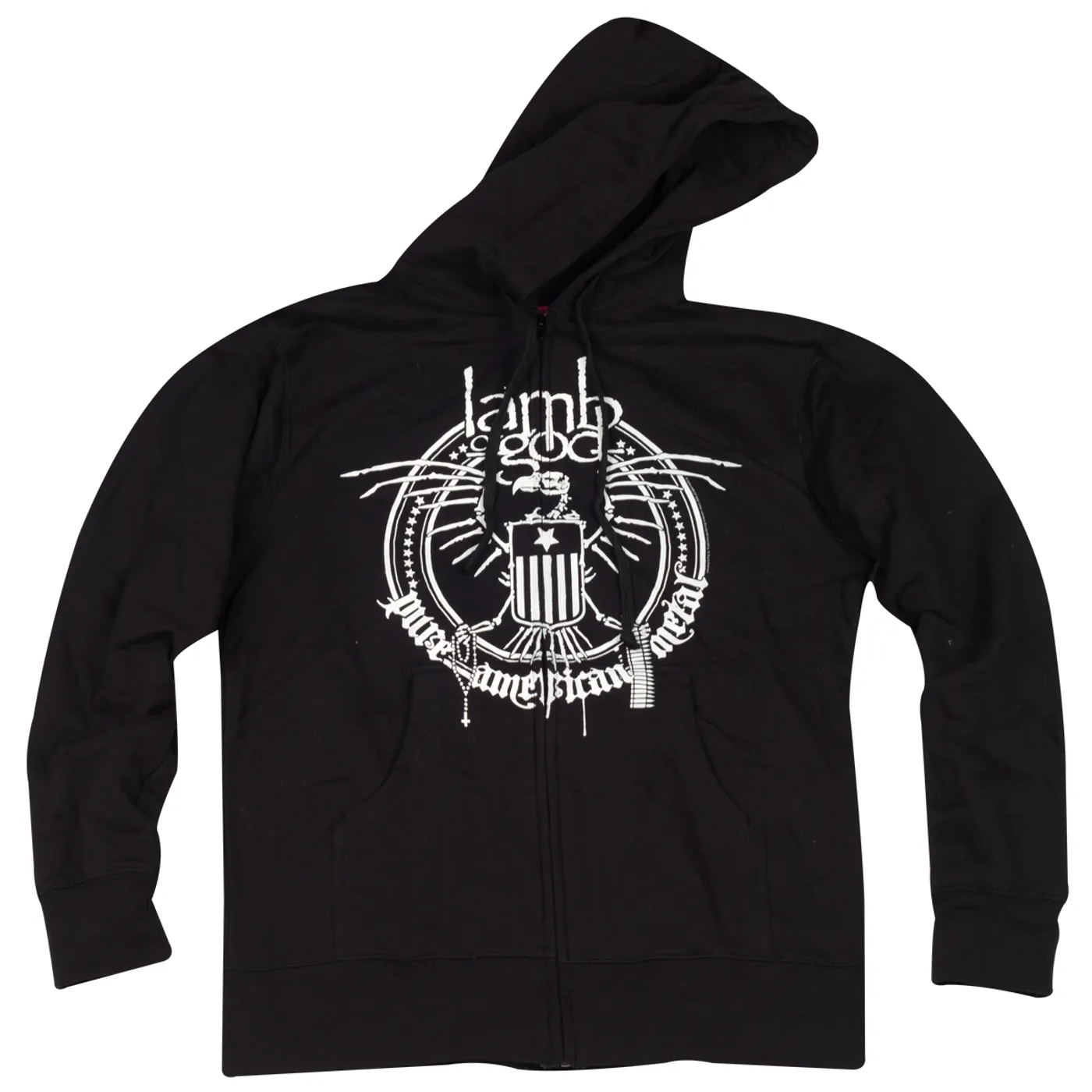 Lamb of God Metal Zip Hoodie