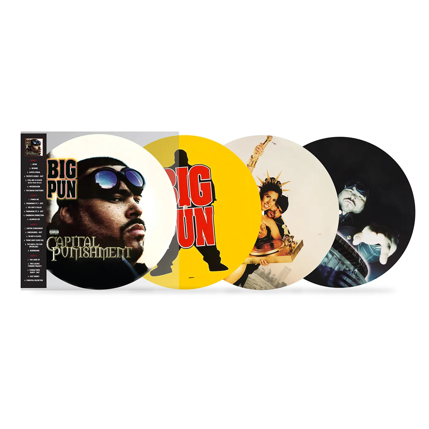 Loud Records Big Pun: Capital Punishment (20th Anniversary Picture Disc) 2-Disc LP (Vinyl)