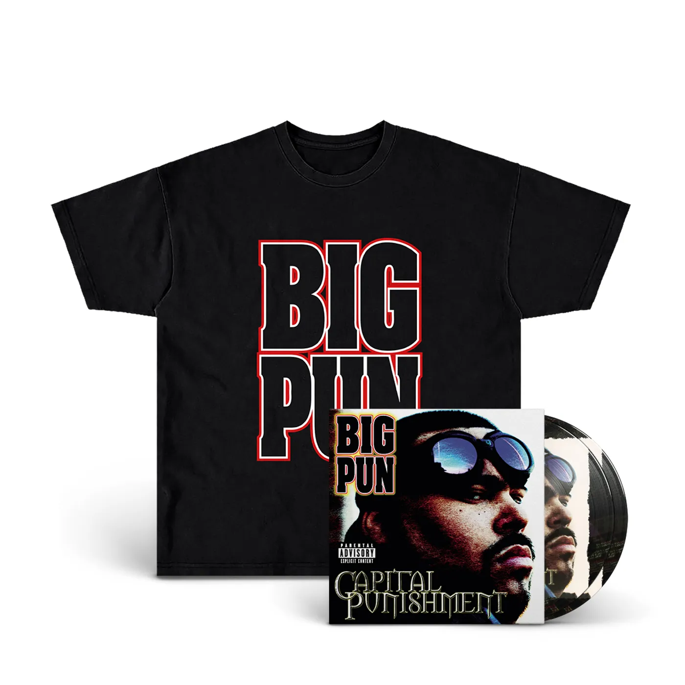 Limited Edition Big Pun T-Shirt + Picture Disc 2-LP