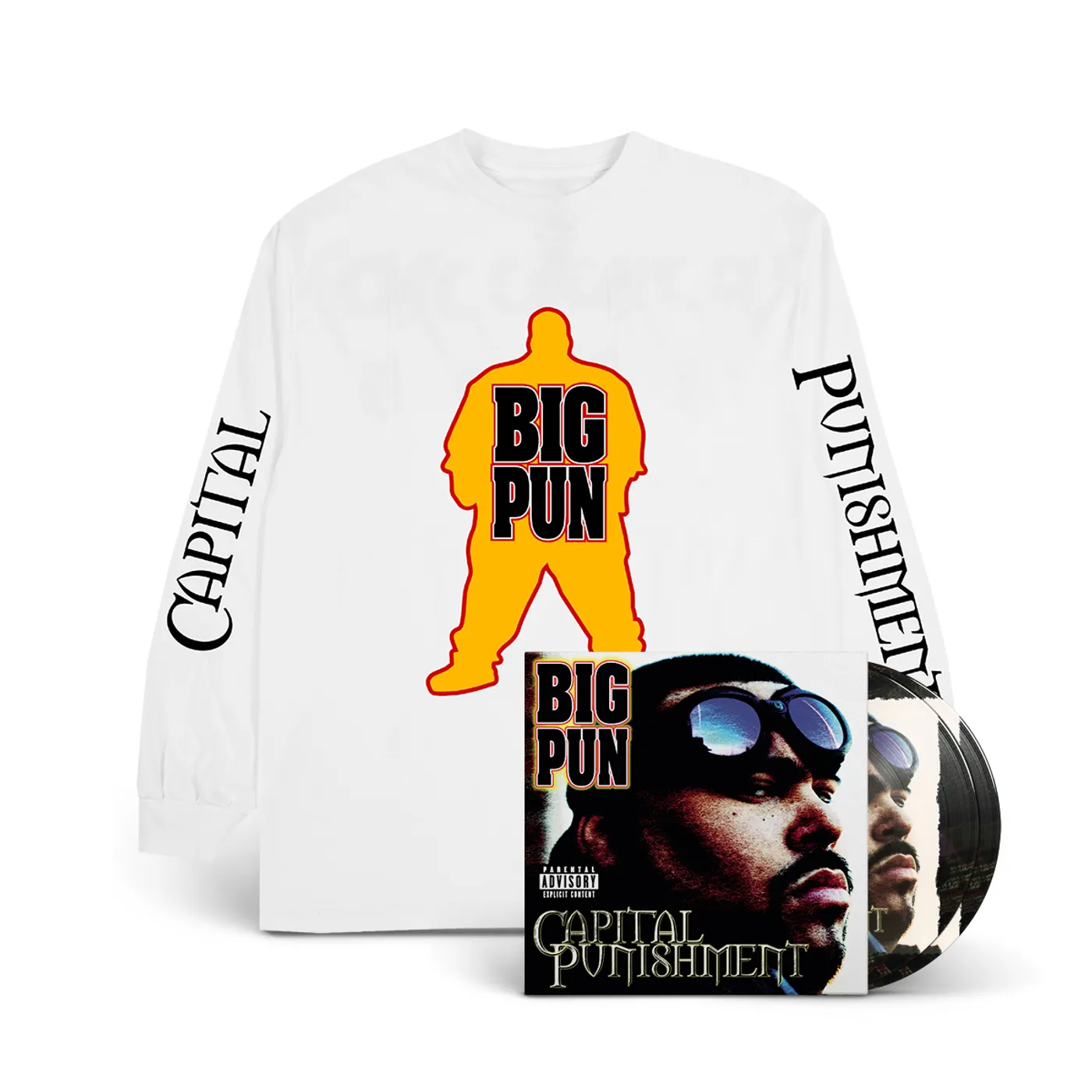 Limited Edition Big Pun Long-Sleeve Tee + Picture Disc 2-LP