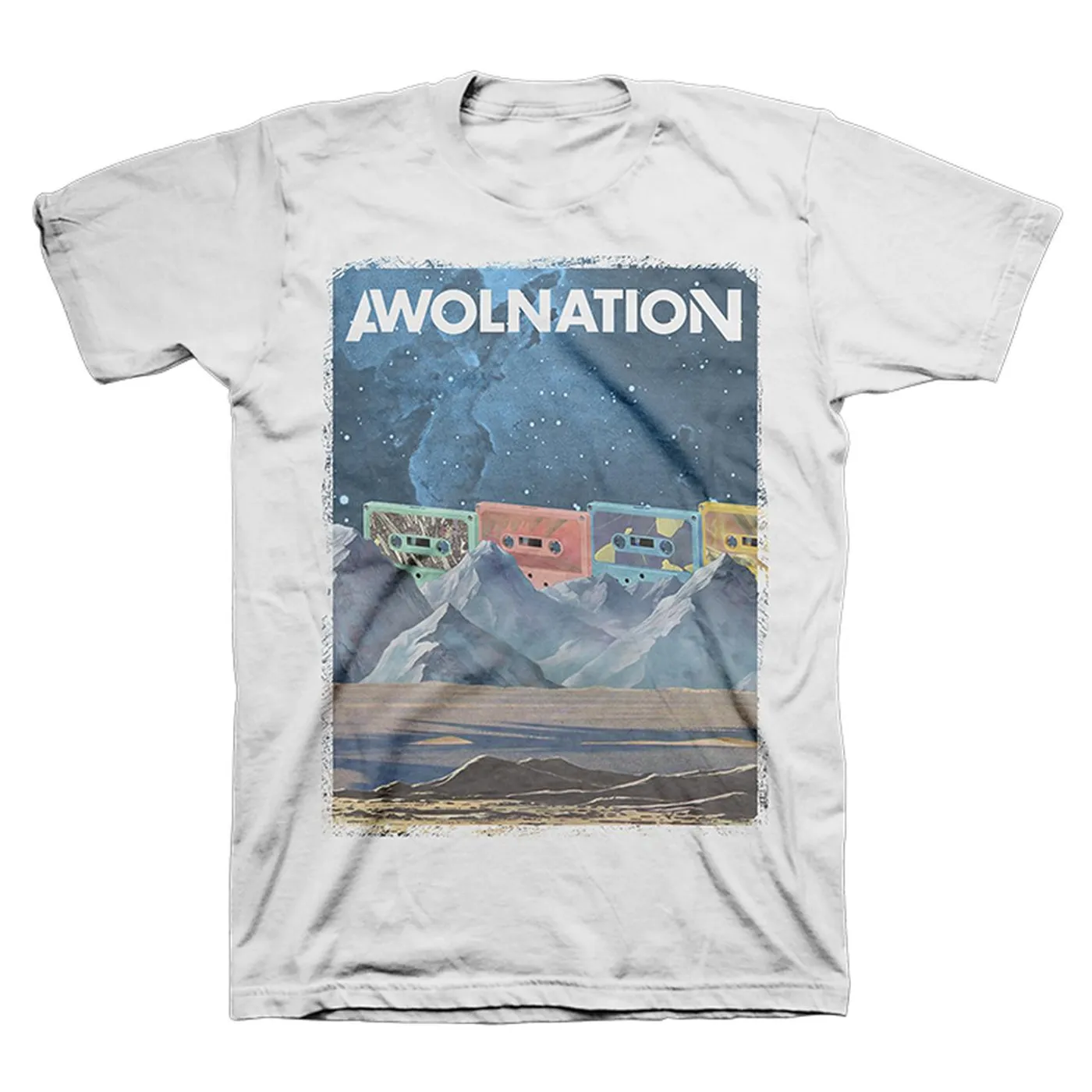 AWOLNATION Cassette Sky Tee