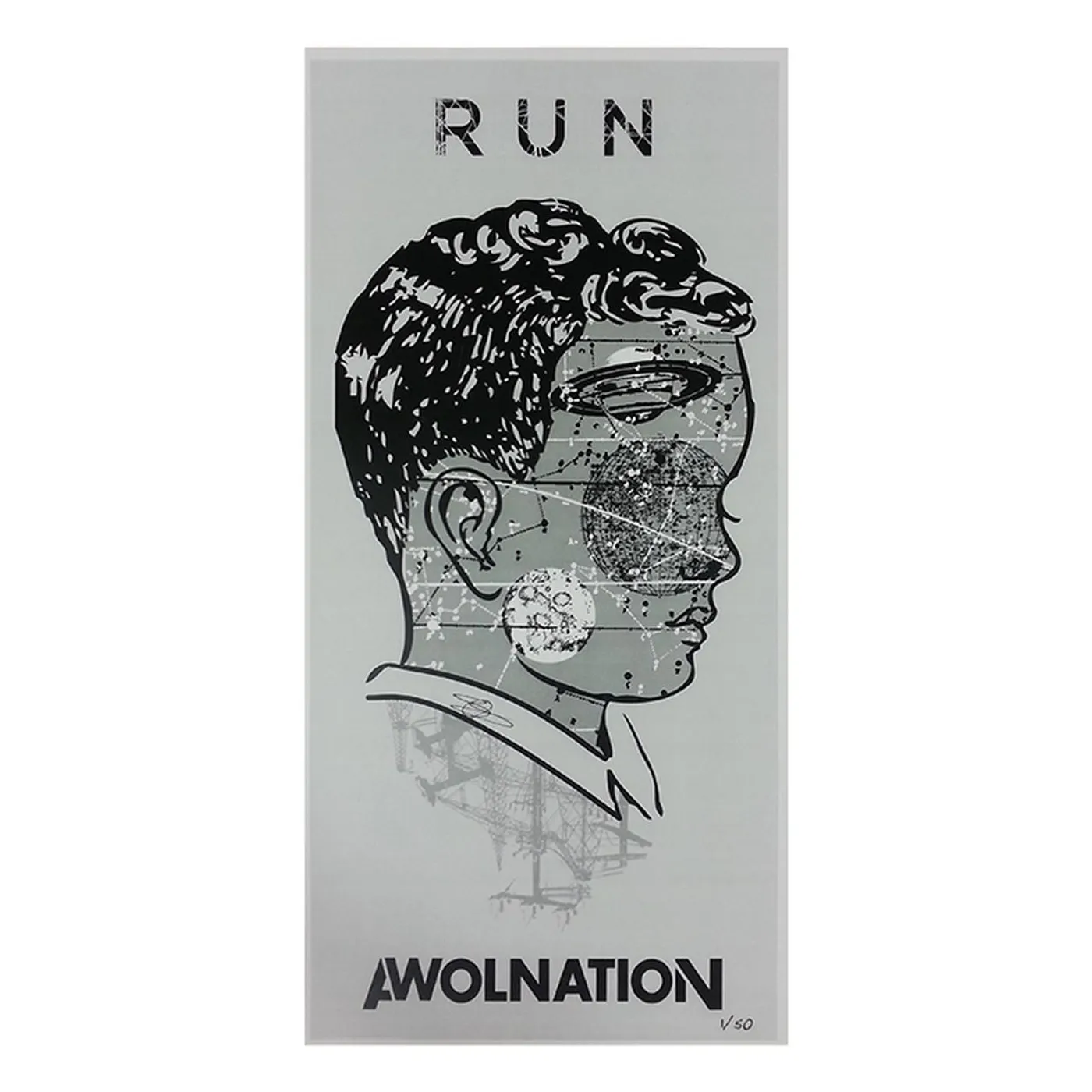 AWOLNATION Signed Limited Edition Poster