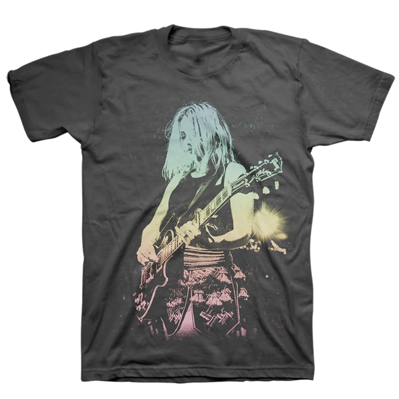Ellie Goulding Rainbow Guitar Tee