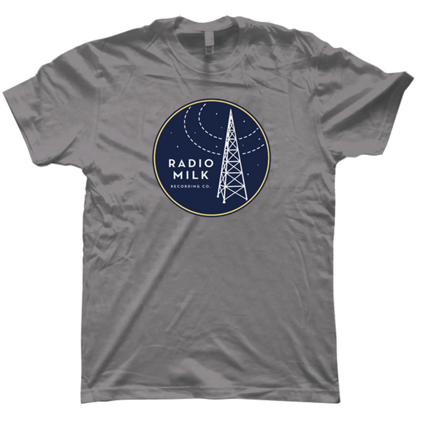 White Denim Radio Milk Tee