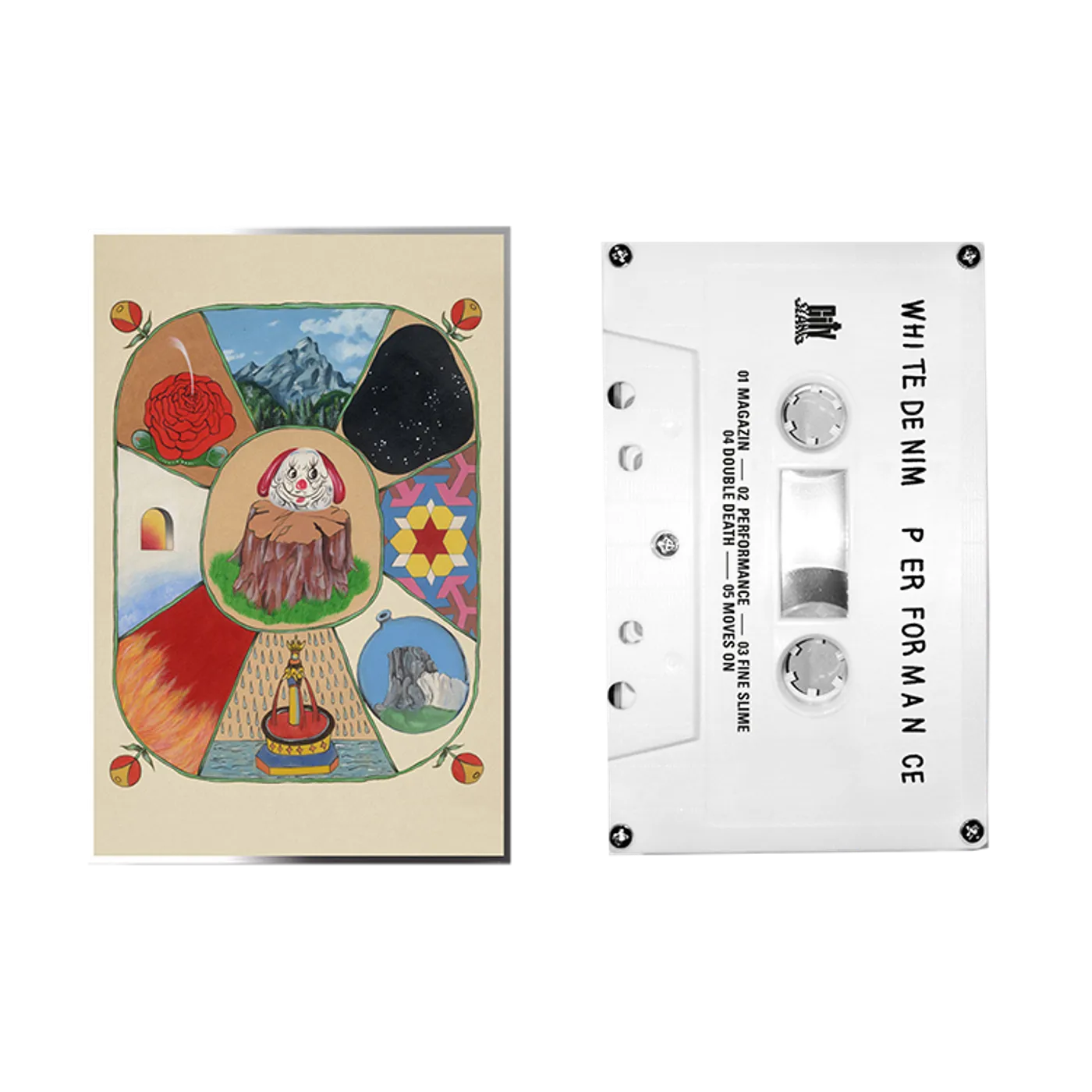 White Denim Performance Cassette