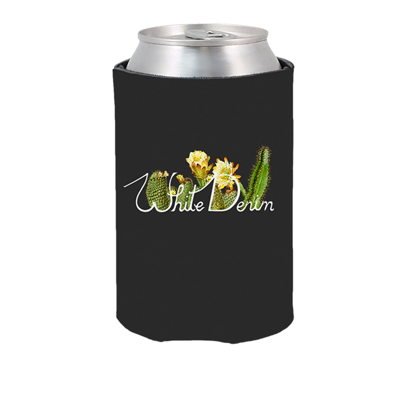 White Denim Drink Cooler