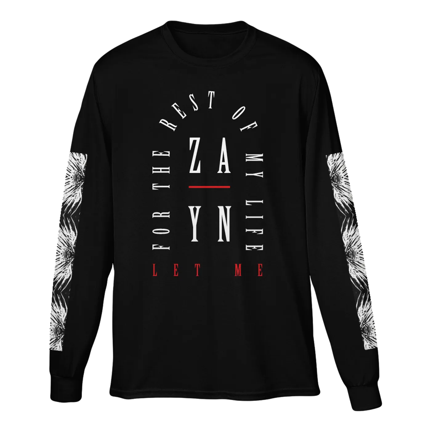 ZAYN Let Me Long Sleeve Tee (Black)