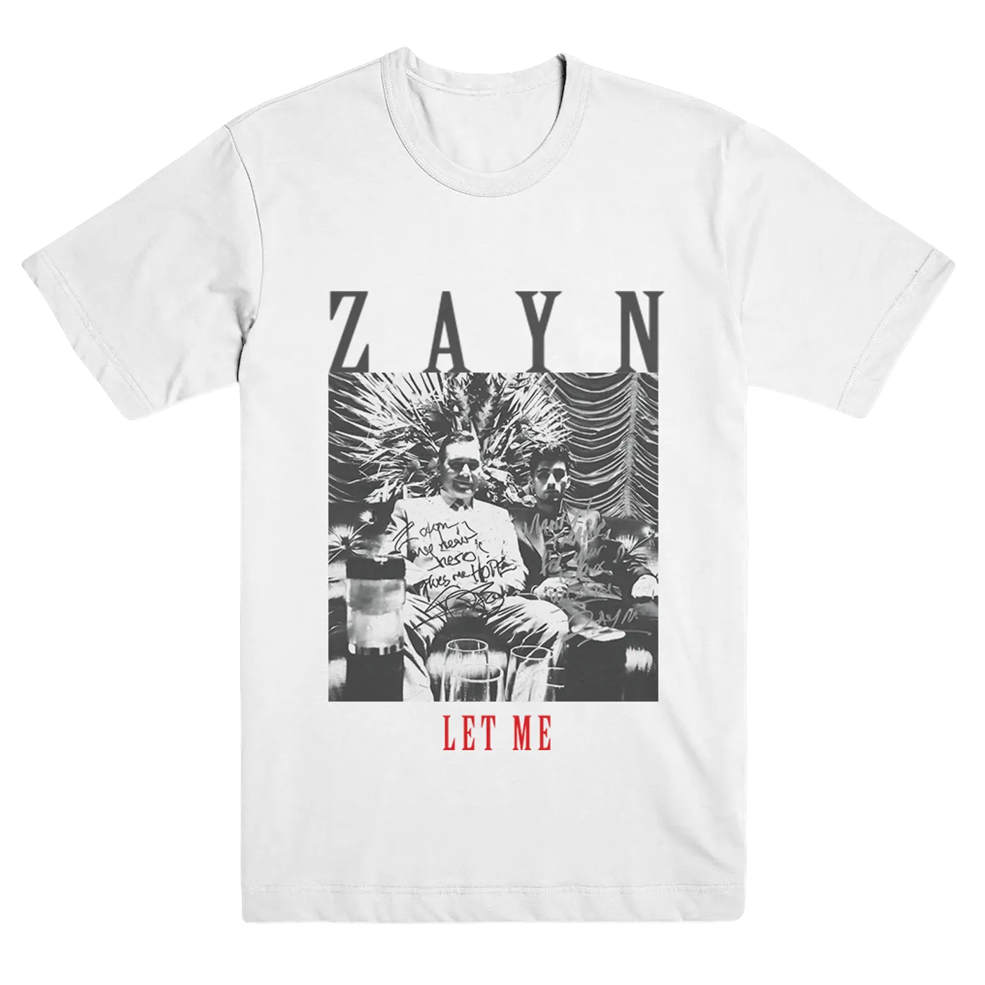 ZAYN Let Me Tee (White)