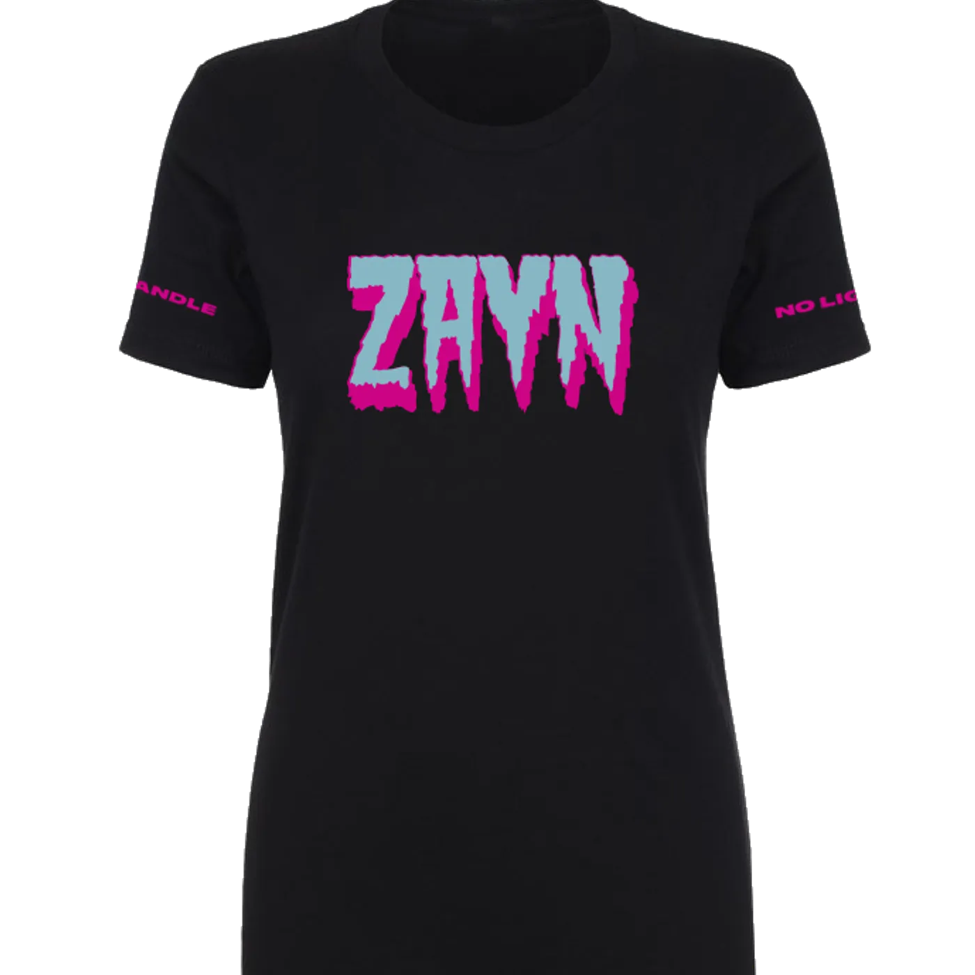 ZAYN Alien Blue Black Ladies Tee