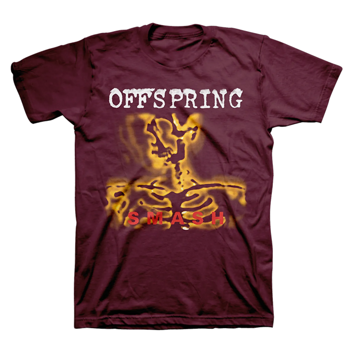 The Offspring Maroon Smash Tee