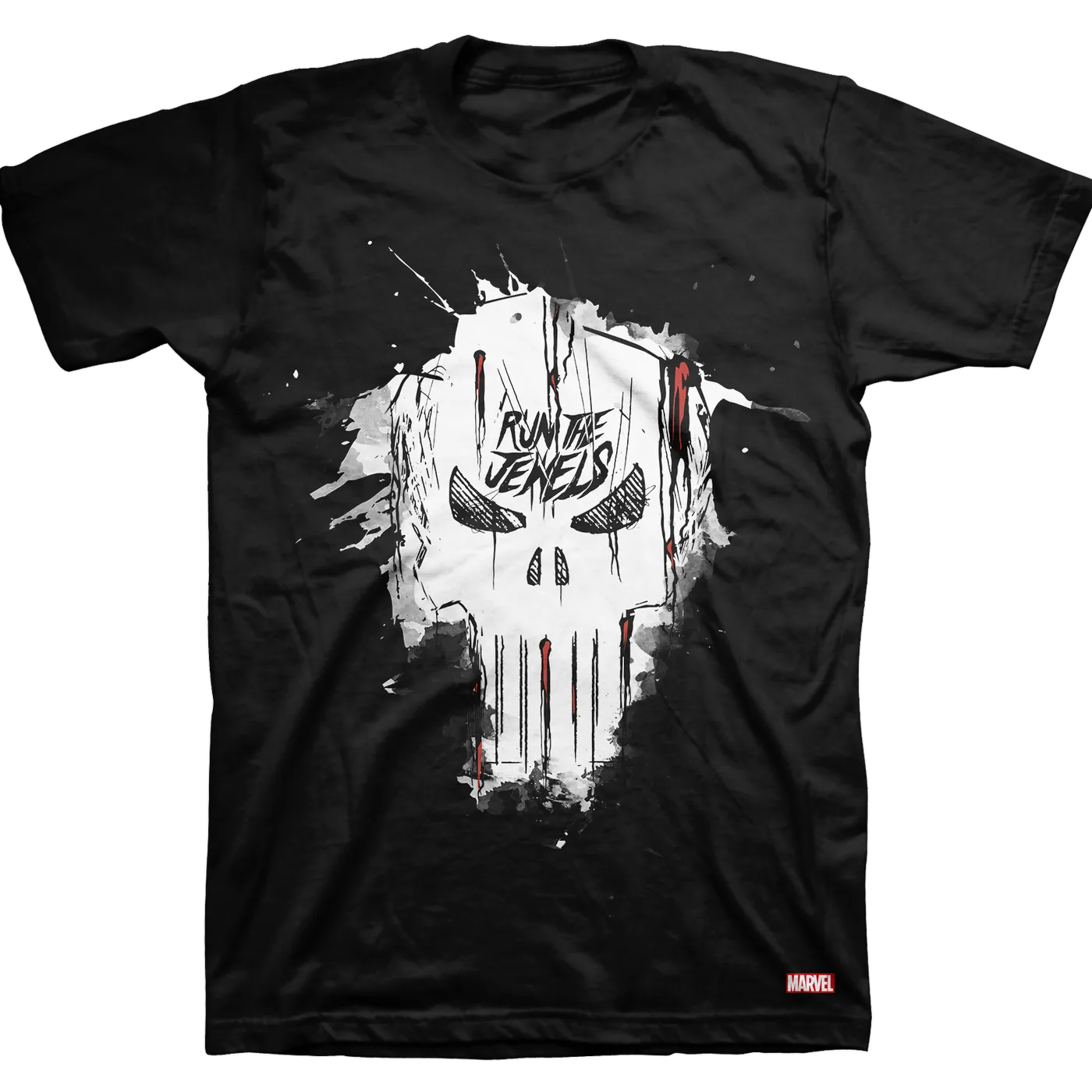 Run The Jewels Punisher Graffiti Skull Tee