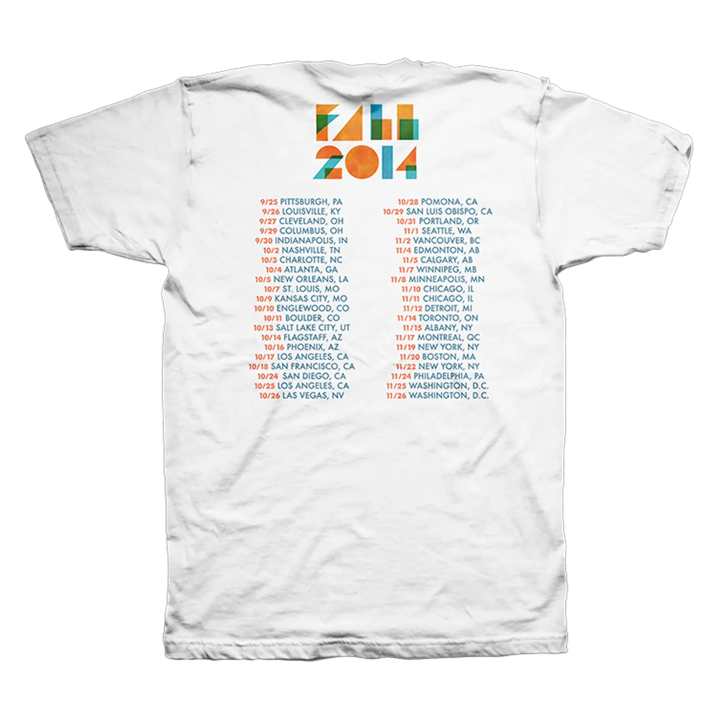 St. Lucia 2014 Tour Tee