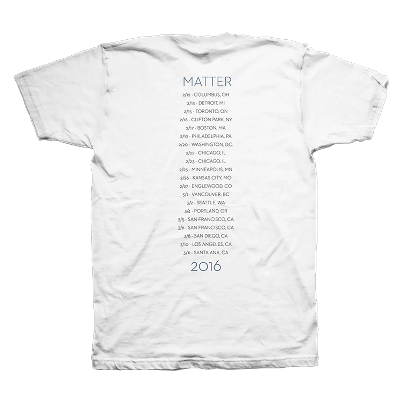 St. Lucia Matter Tour Tee