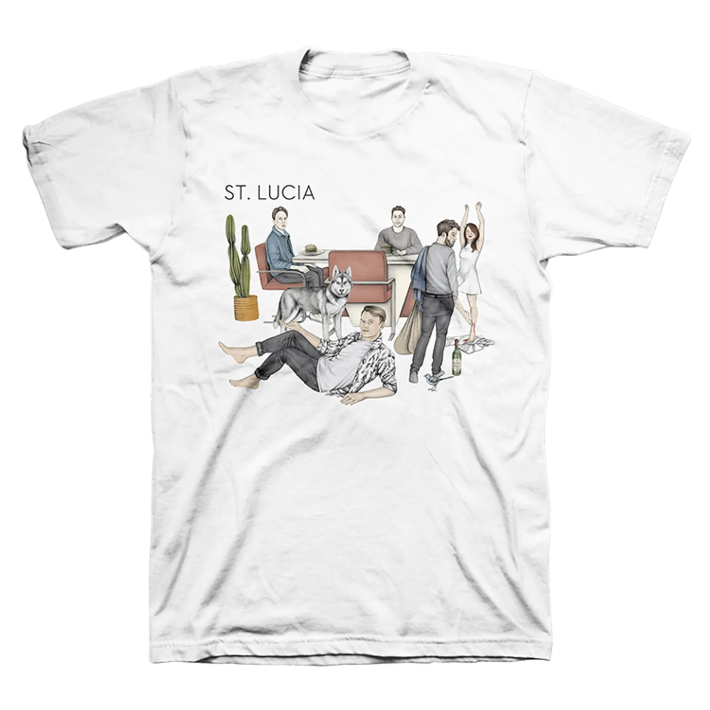 St. Lucia Matter Tour Tee