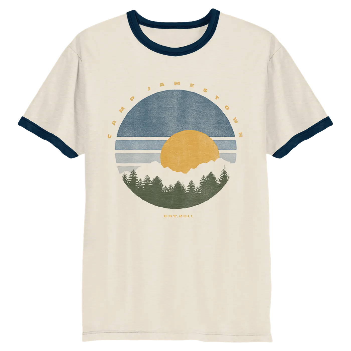 Jamestown Revival Sunrise Ringer Tee