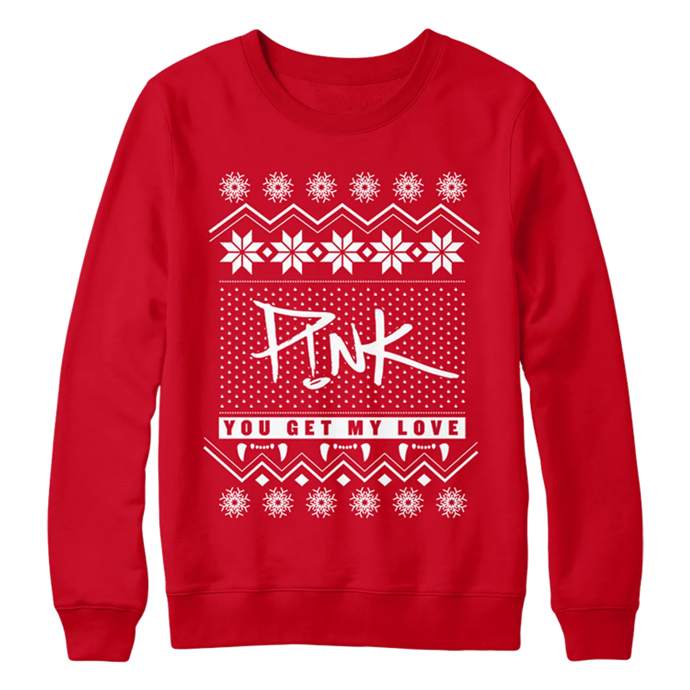 P!nk You Get My Love Crewneck