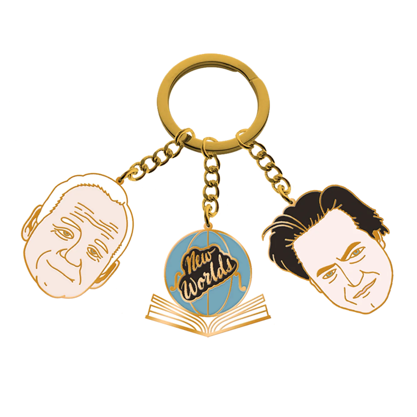 New Worlds Keychain