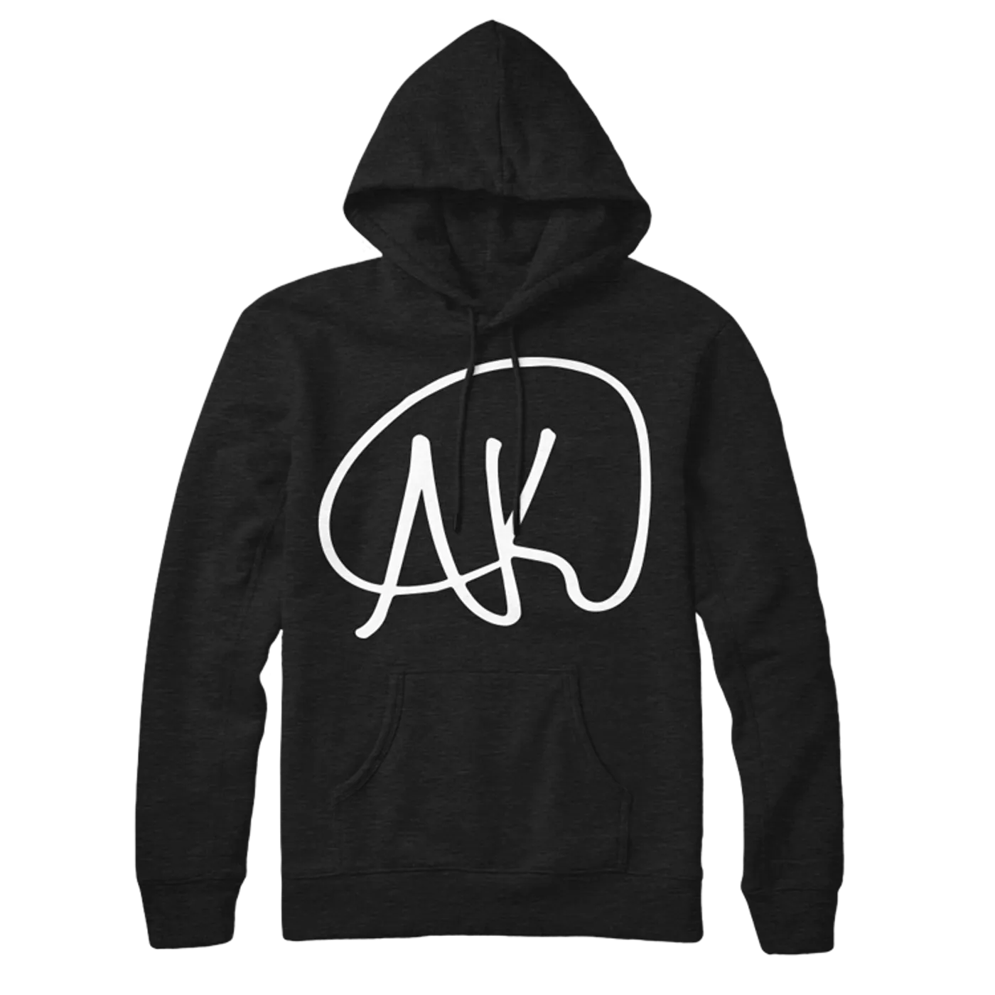 AK Black Logo Hoodie