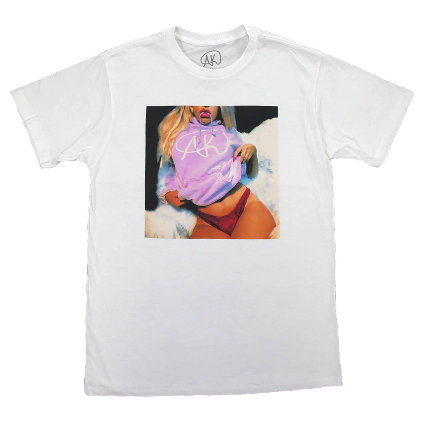 AK Photograph White Tee