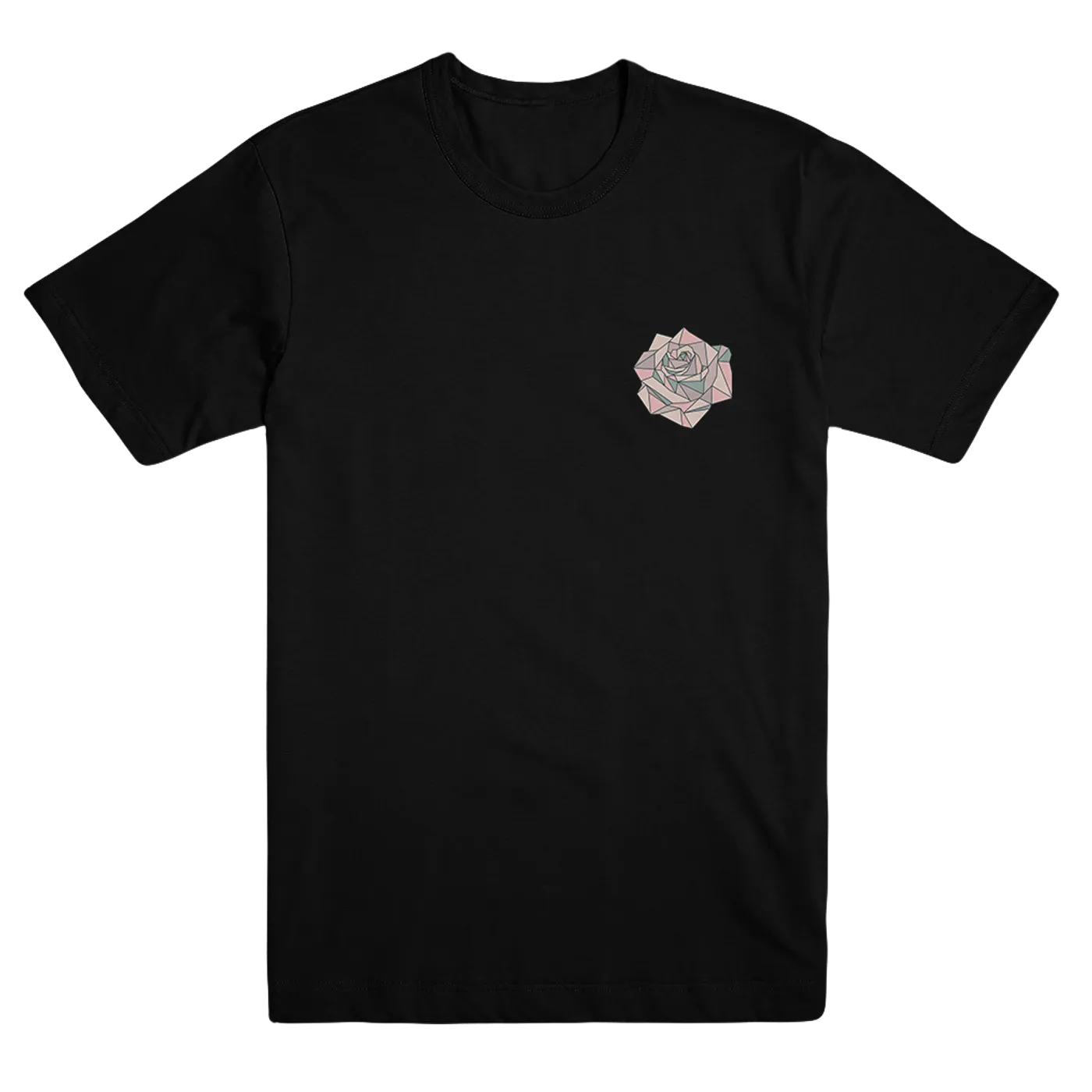 AK Black Flower Tee