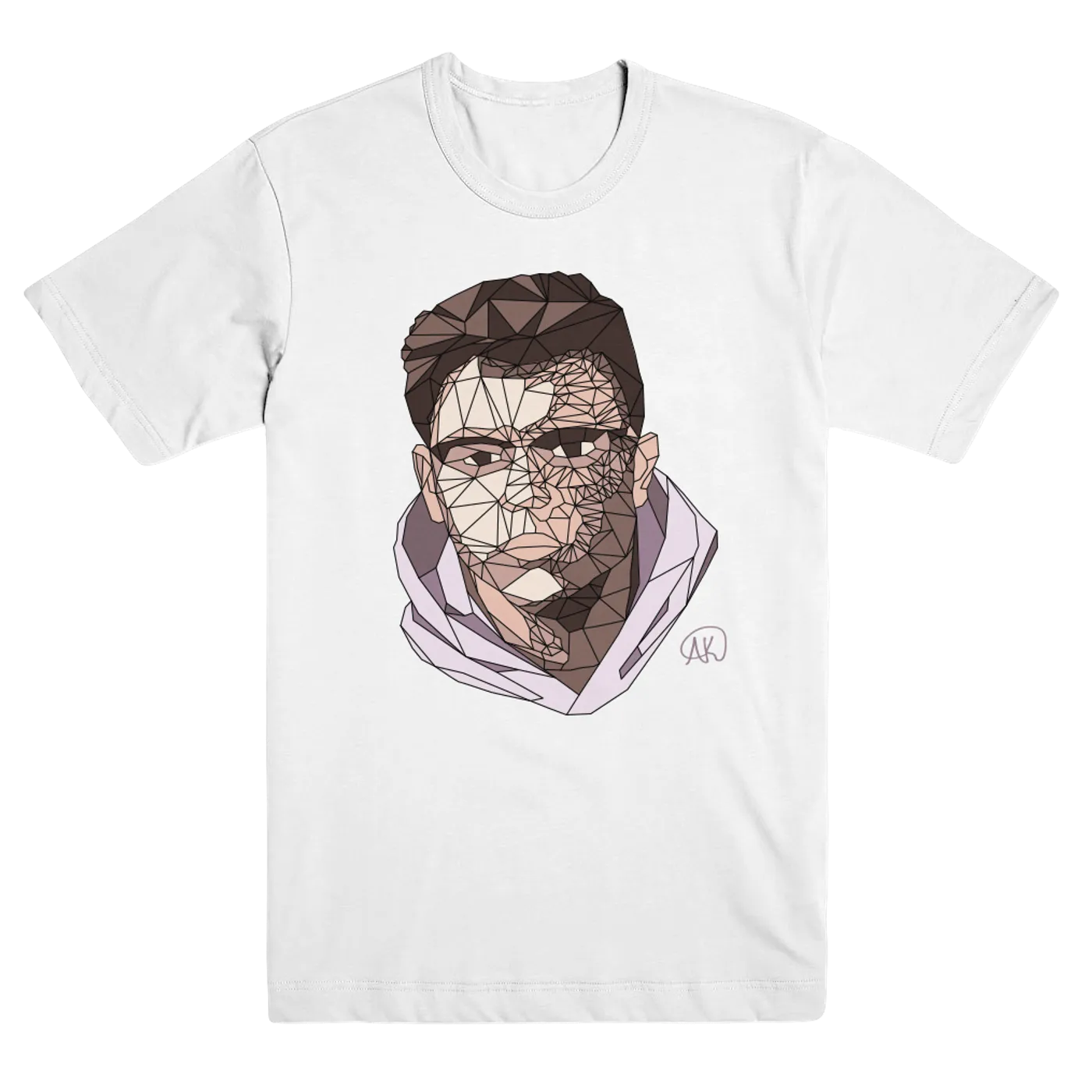AK White Face Tee