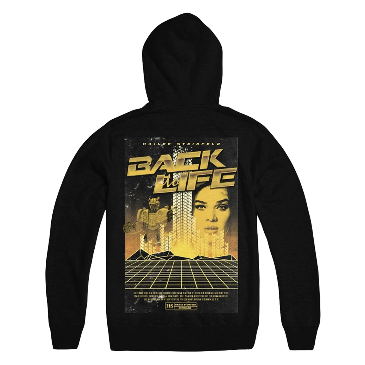 Hailee Steinfeld BUMBLEBEE POSTER HOODIE