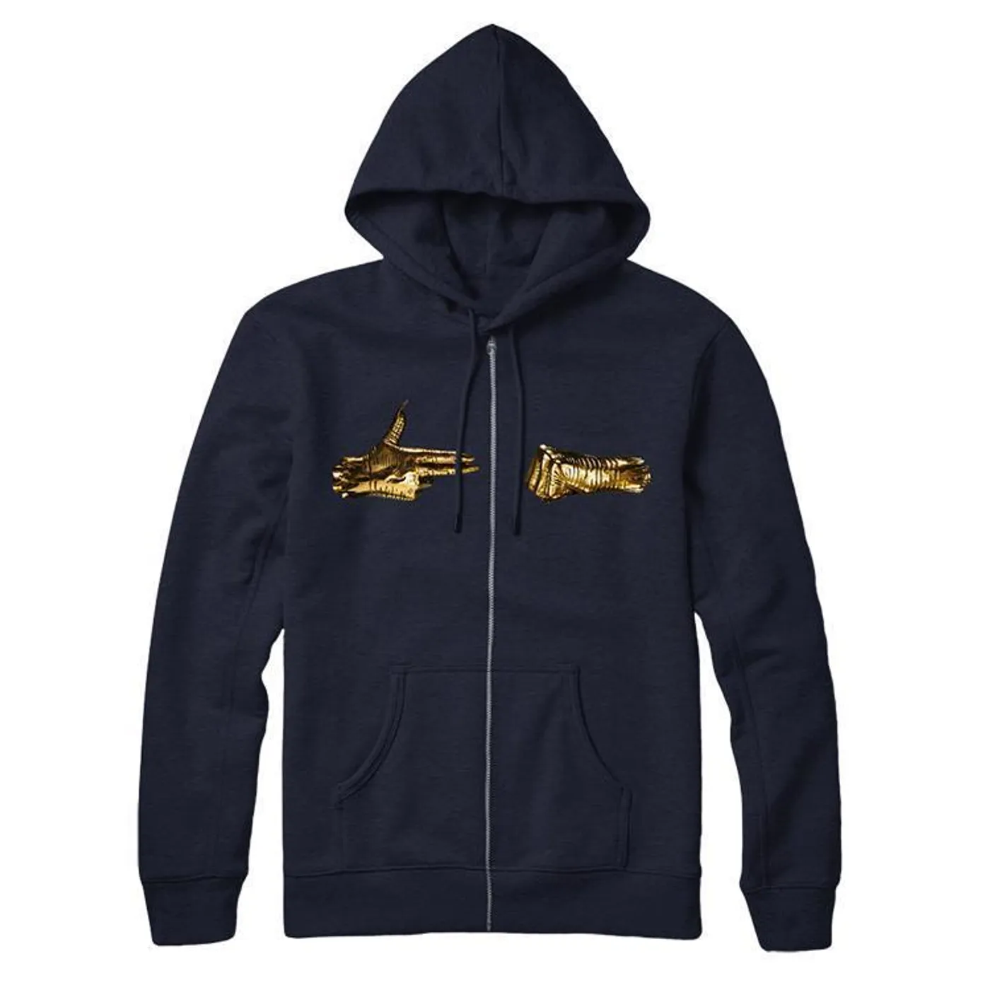 Run the Jewels 3 Navy Zip Hoodie