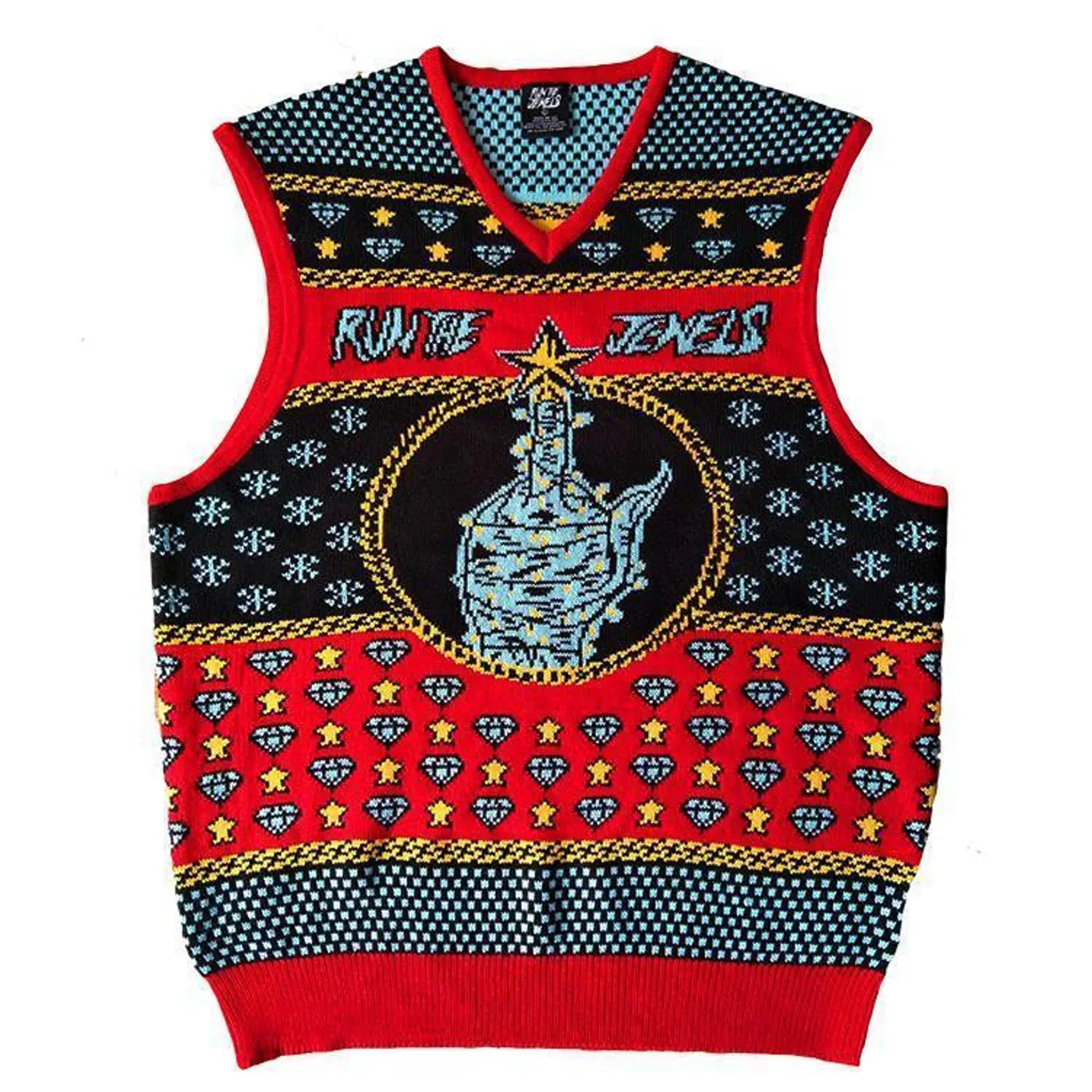 Run the Jewels Holiday Knit Sweater Vest
