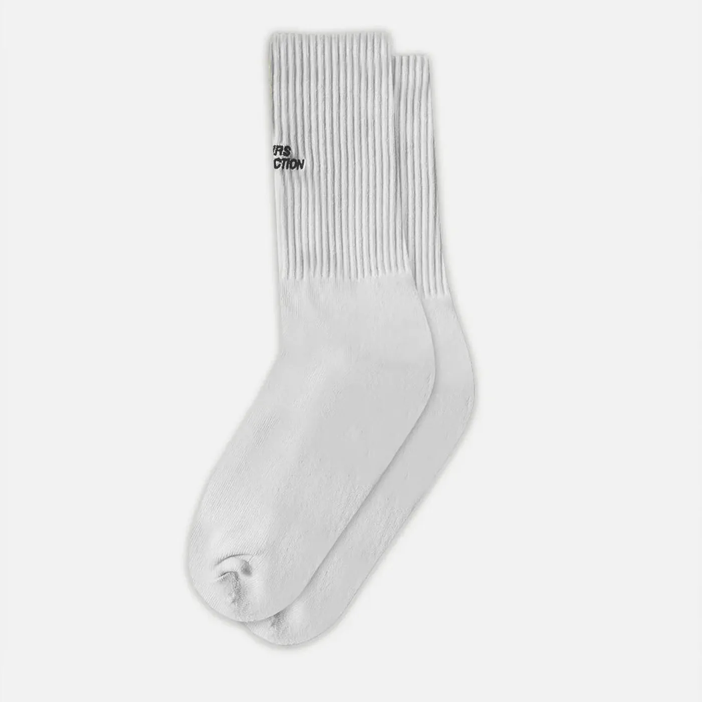 PLAZA Signature Socks - White