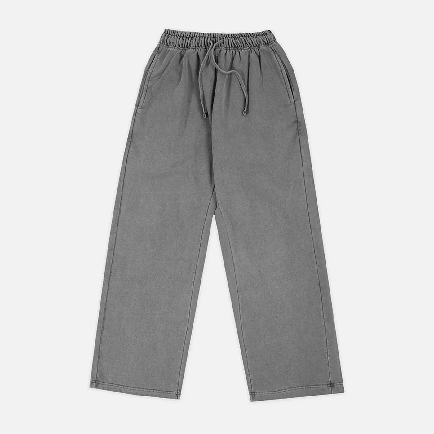 PLAZA Wide Leg Sweatpant - Vintage Grey