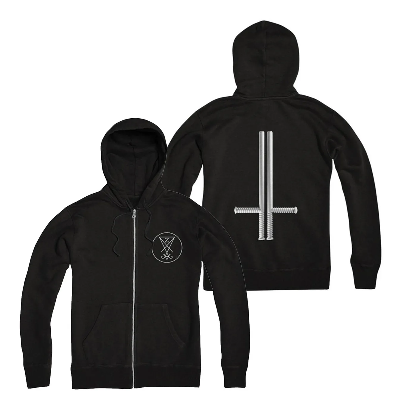 Zeal & Ardor "Tonfas" Zip Hoodie