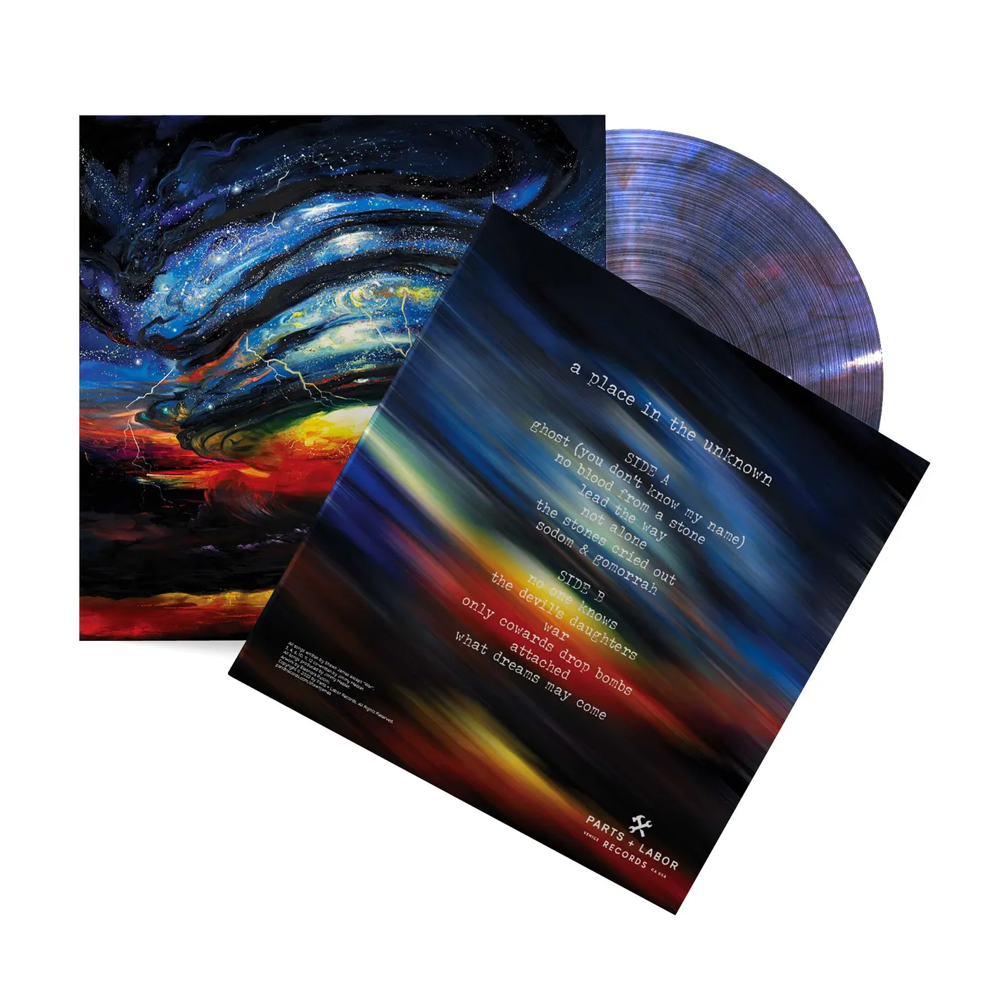 Shawn James "A Place In The Unknown (Blue Vinyl)" 12"