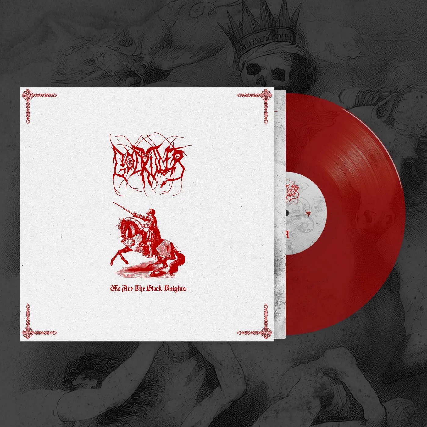 Godkiller "We Are The Black Knights (DMP Exclusive - red vinyl)" Special Edition 12"