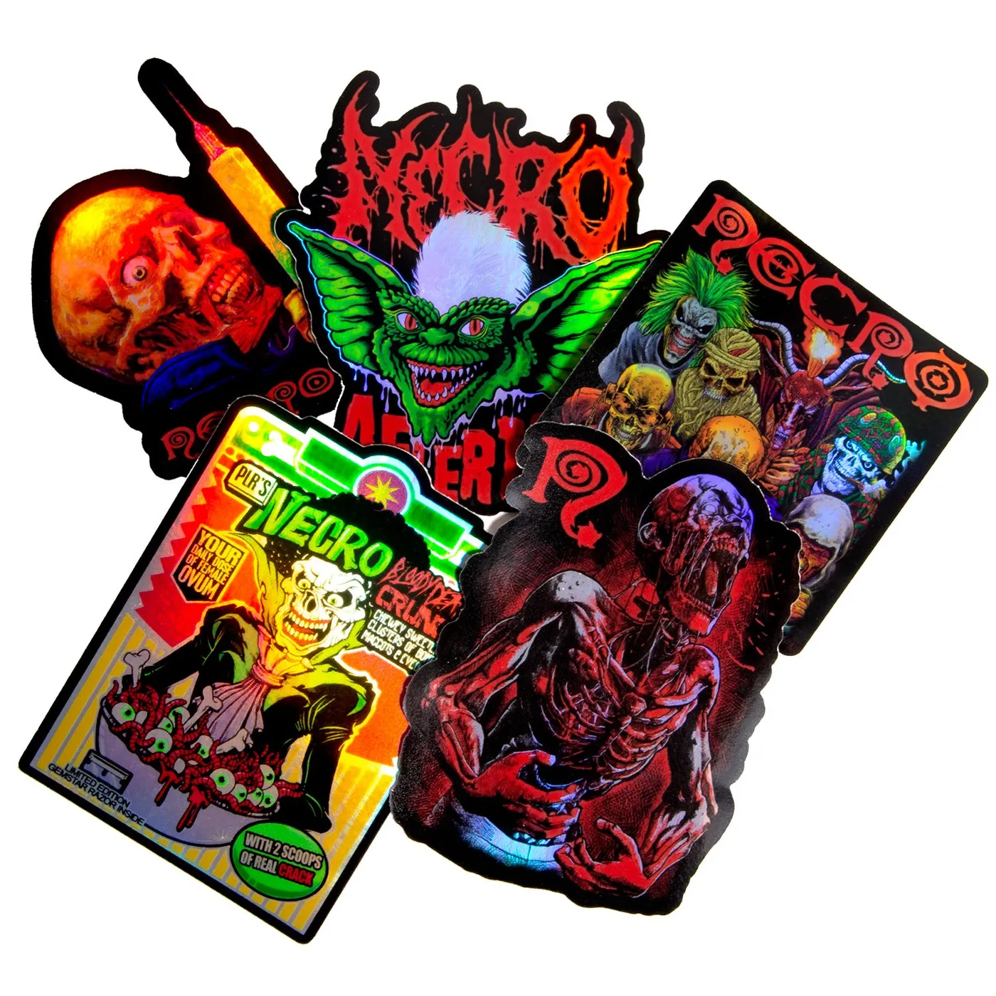 Necro "Holographic Sticker Bundle" Bundle