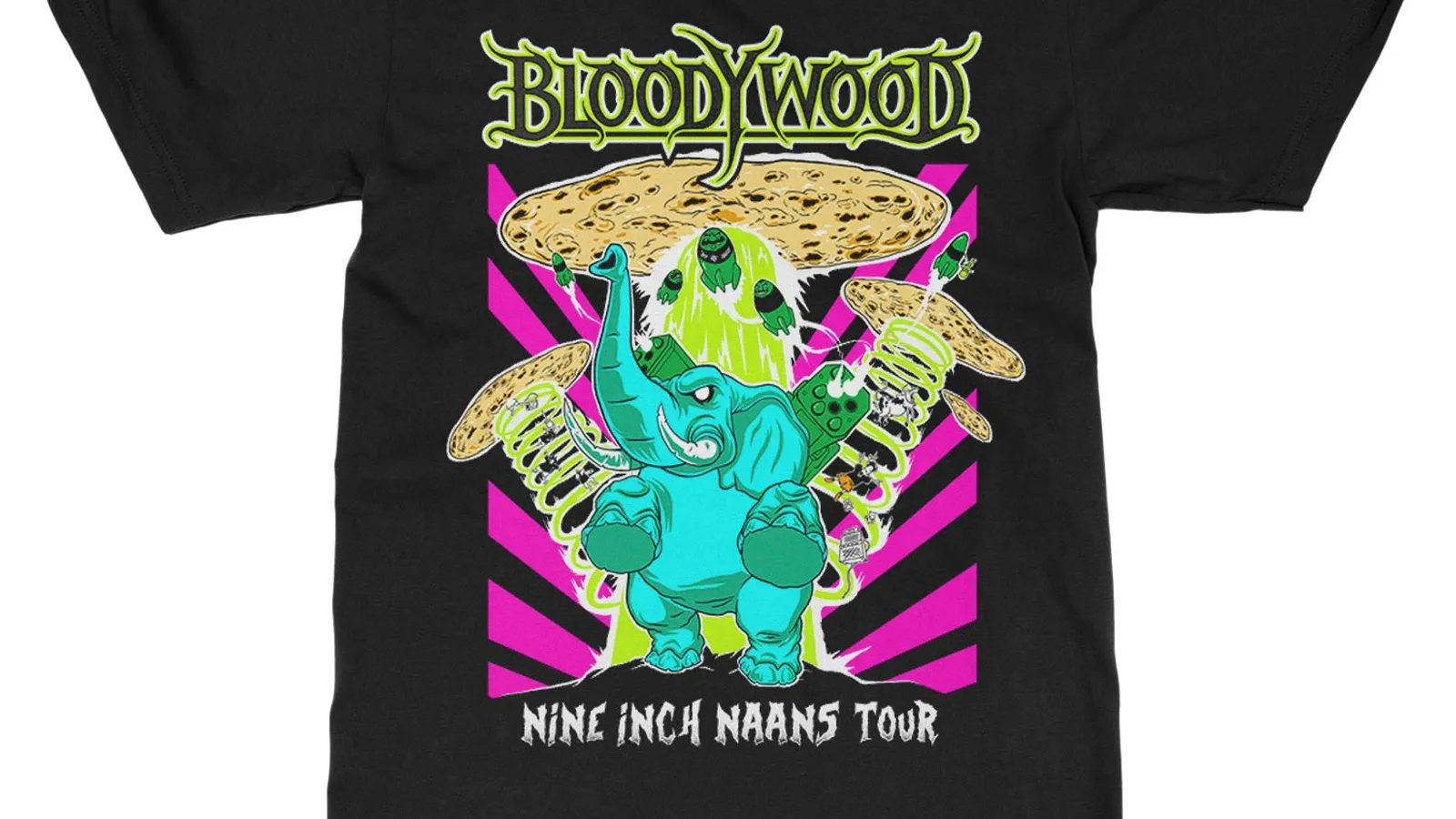 Bloodywood 来日公演Tシャツ XXL Bloodywood Return Of The Singh Japan Tour 2025 Samurai Style With
