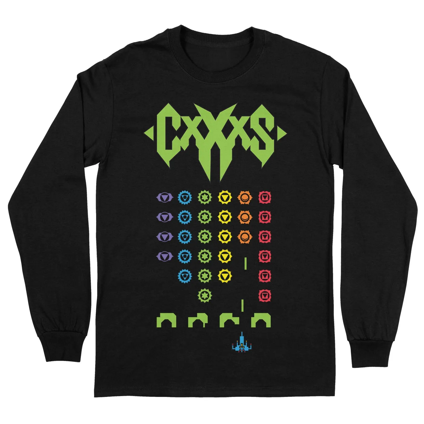 Celebrity Sex Scandal "Space Invaders" Longsleeve