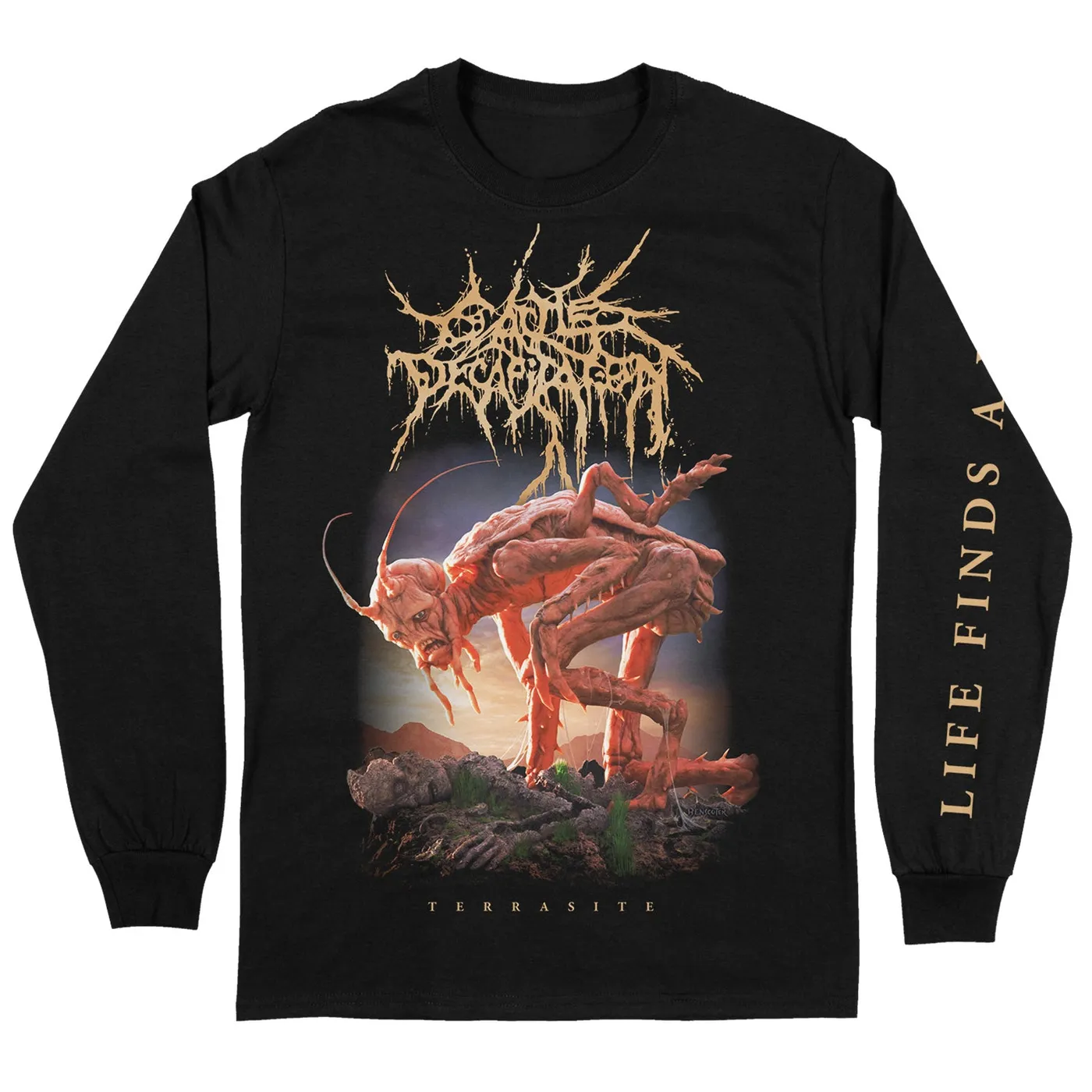 Cattle Decapitation "Terrasite" Longsleeve