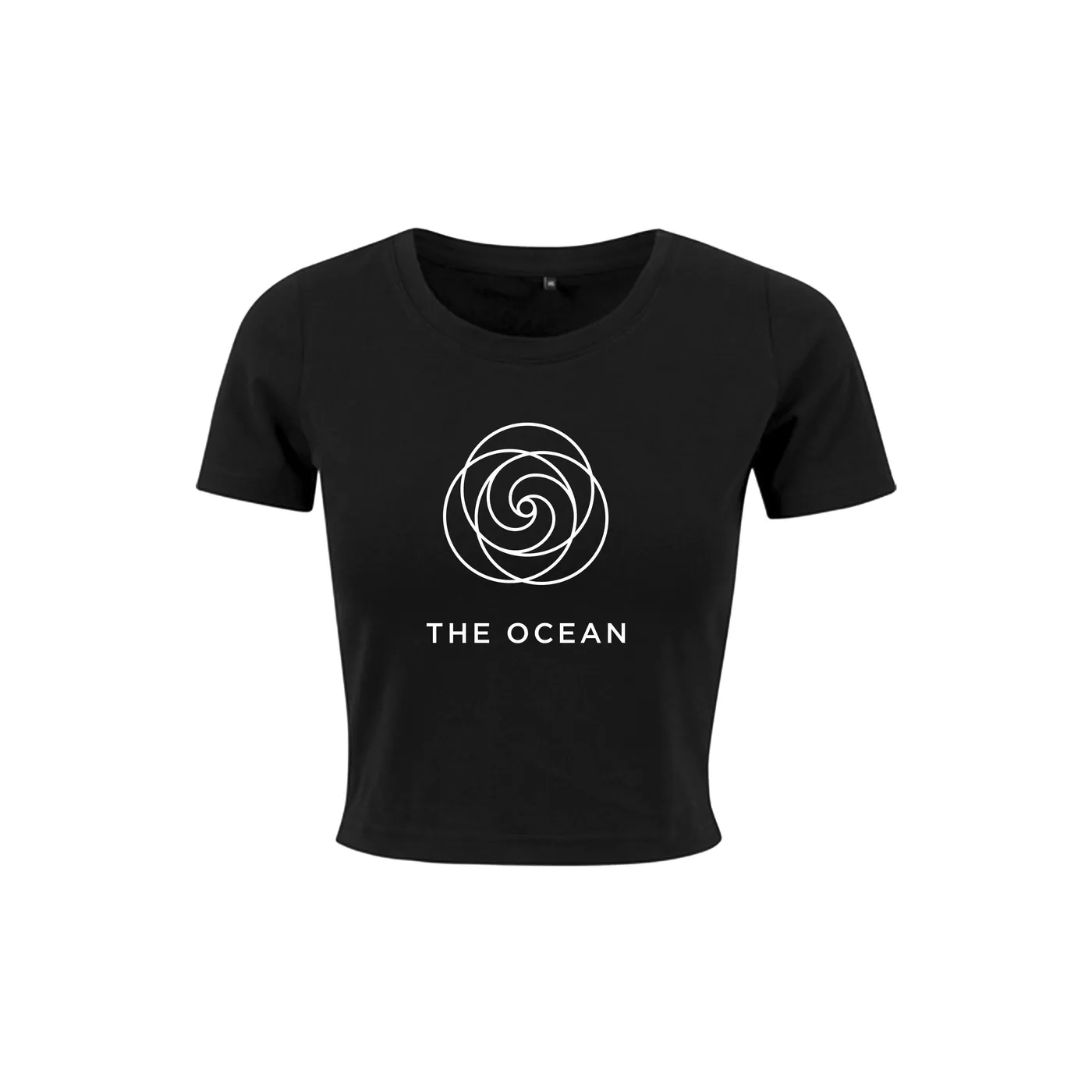 The Ocean "“Holocene II” – Ladies Crop Top" Girls T-shirt