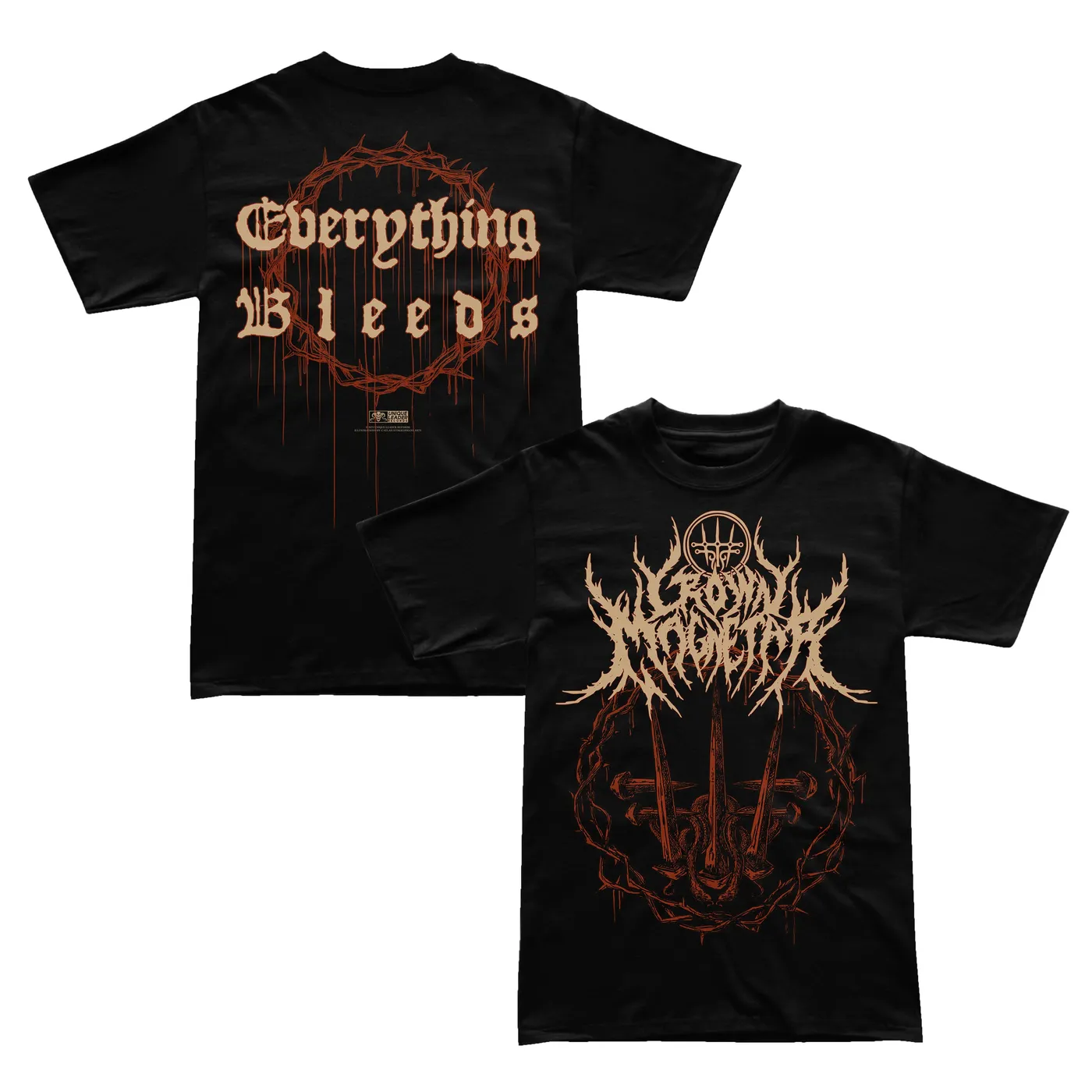 Crown Magnetar "Everything Bleeds Sigil" T-Shirt