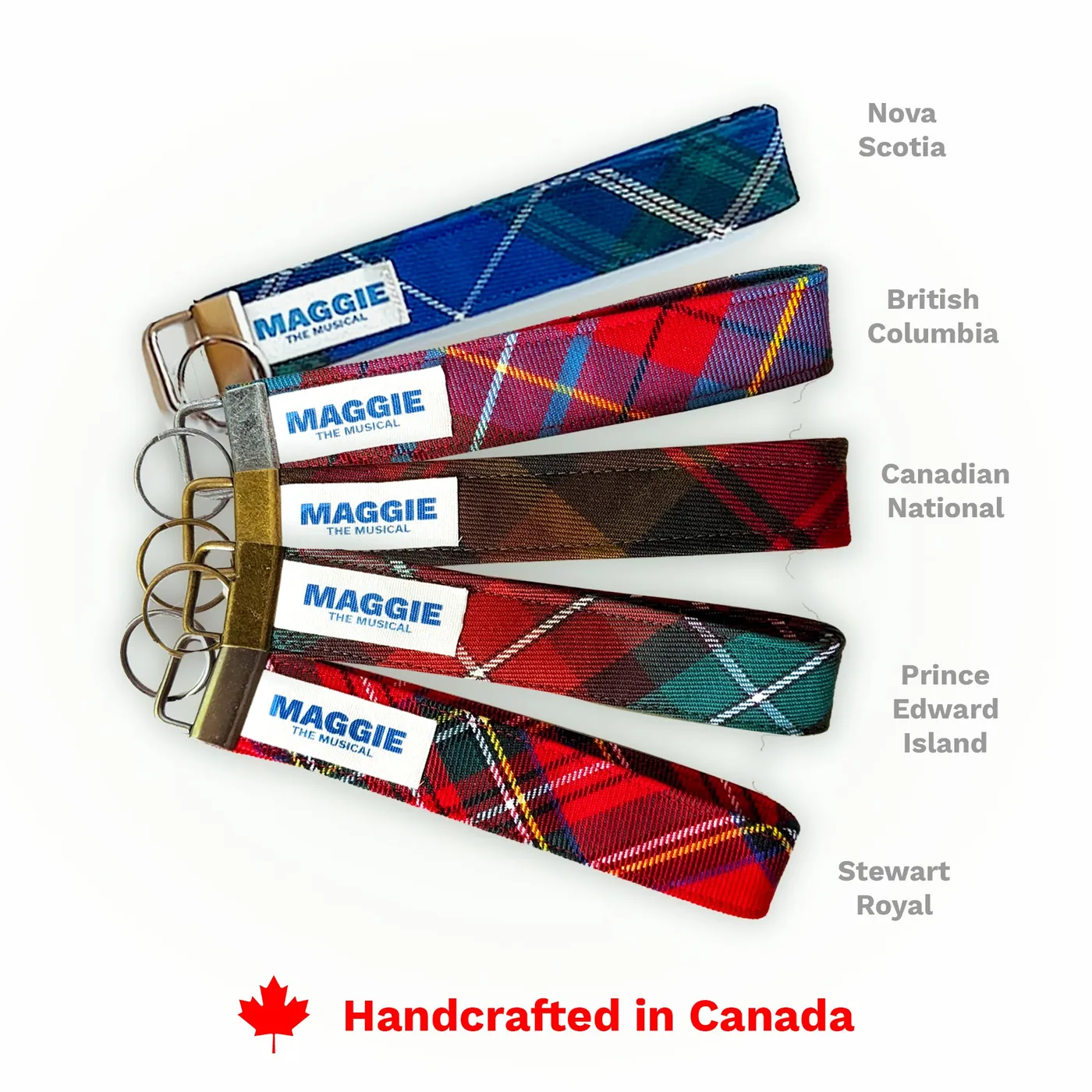 Johnny Reid "Maggie" Tartan Keychain