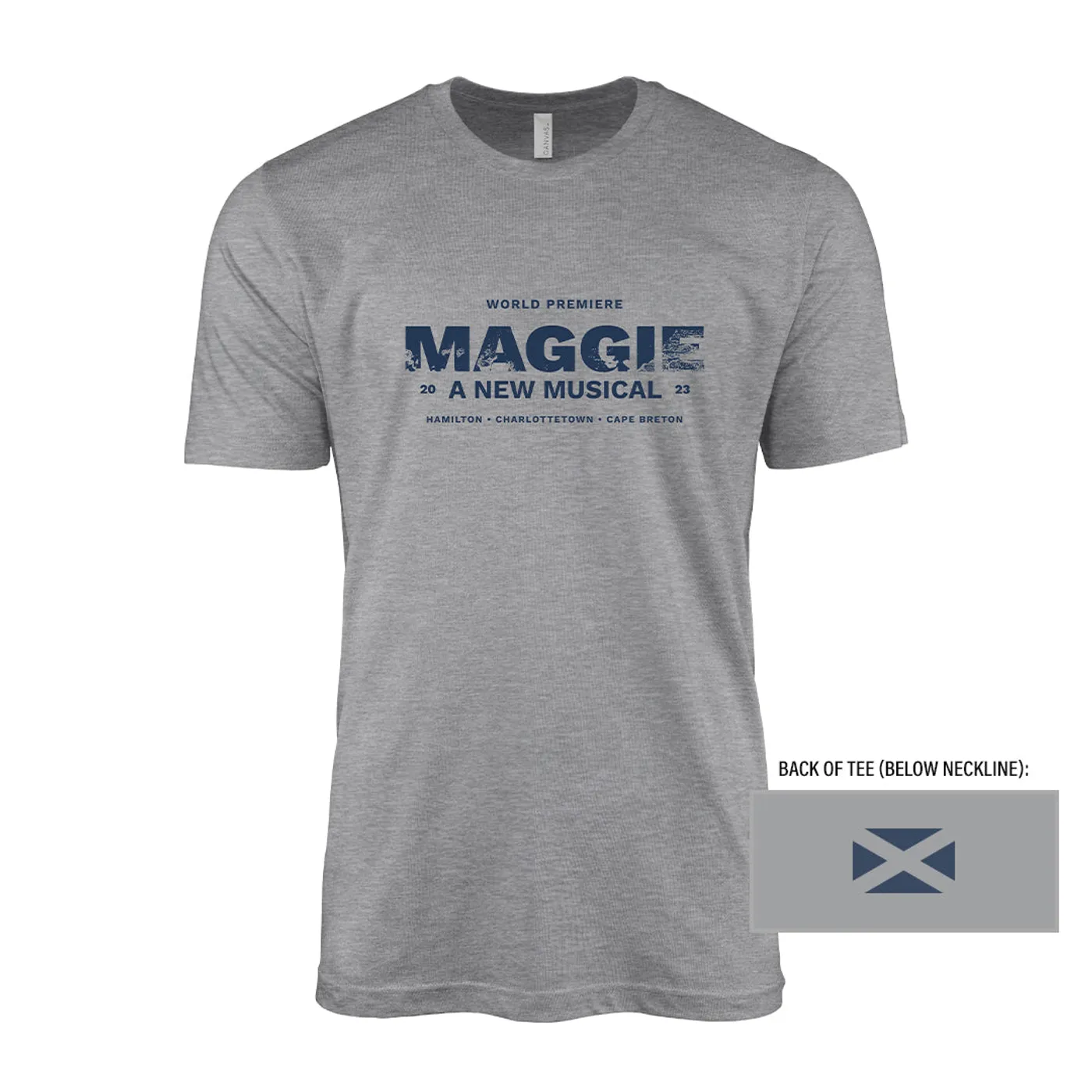 Johnny Reid Maggie World Premiere Unisex Tshirt (Grey)