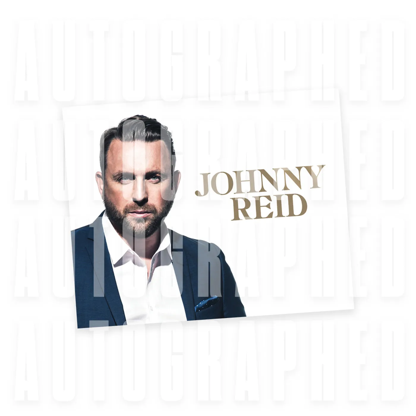 Johnny Reid Autographed Photo