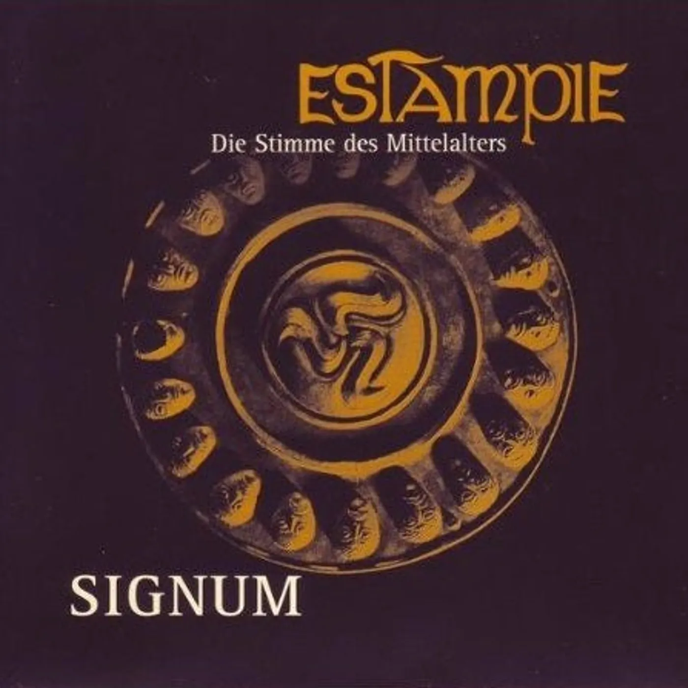 SIGNUM, UBER ZEIT UND VERGÄNGLICHKEIT IM MITTELALTER - ESTAMPIE (CD)
