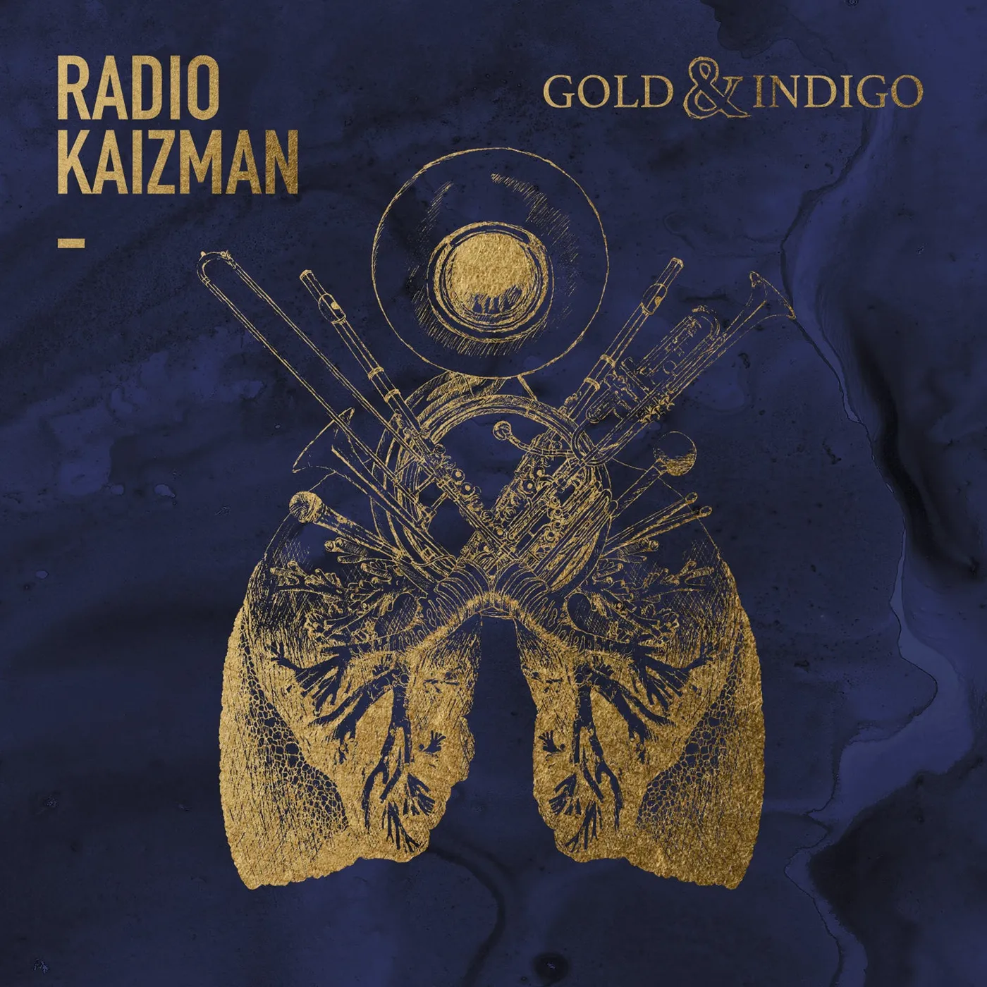 GOLD & INDIGO - RADIO KAIZMAN (DOUBLE VINYLE 33T)
